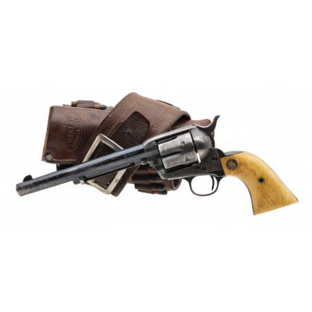 Colt Single Action Army w/ Rare Cotulla, Tx Marked Holster and Belt Rig (C18136) CONSIGNMENT