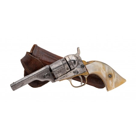 Colt 1862 Pocket Navy Conversion w/ Slim Jim Holster (AC1009) CONSIGNMENT