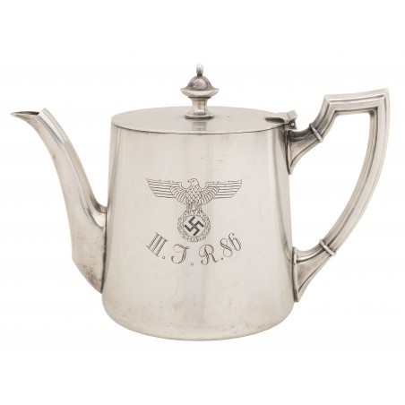 German WWII Wellener Silver Tea Pot (MIS3269)