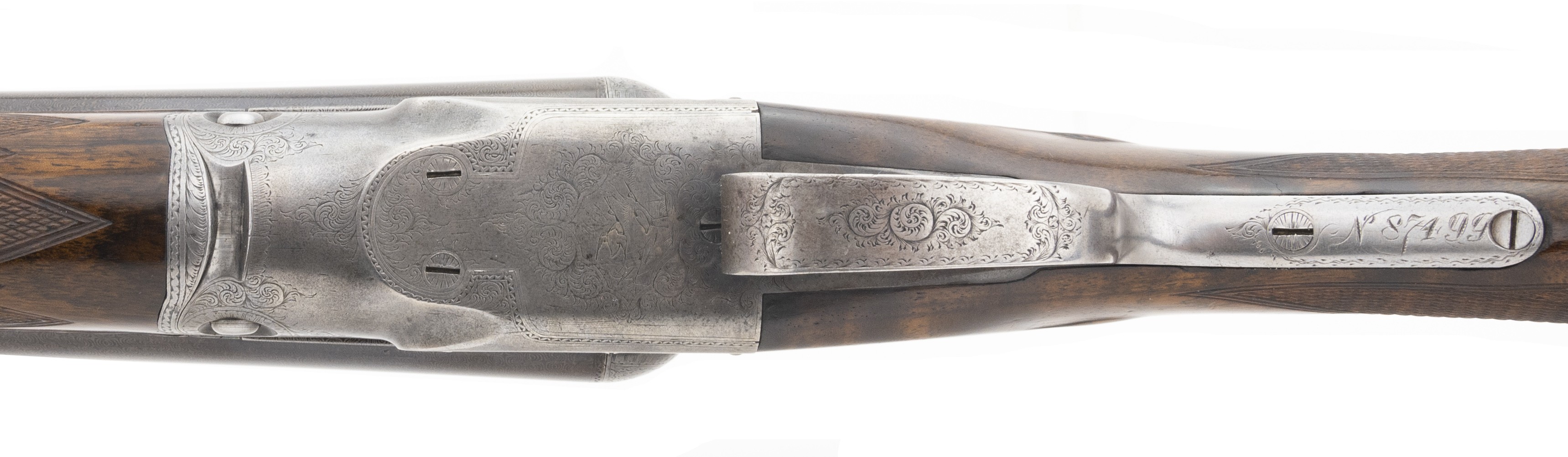 Parker DHE Damascus Shotgun 12 Gauge (AS49)-img-7