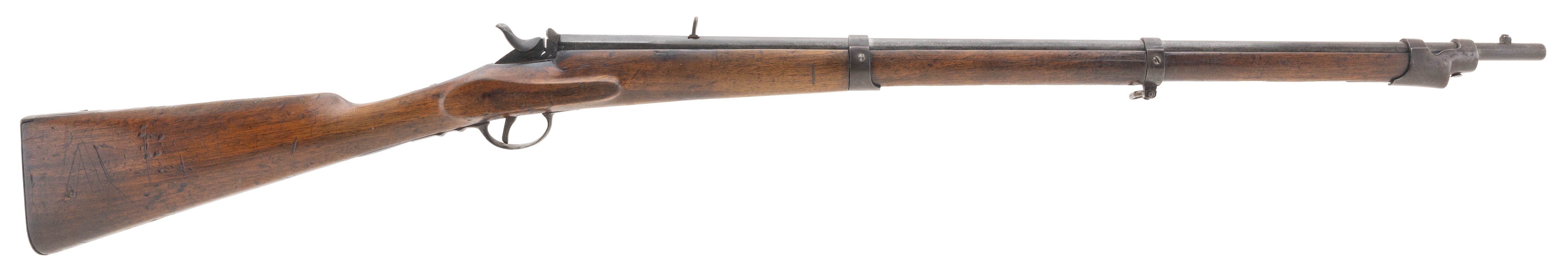Belgian Three Band Flobert Musket Rifle (AL5884)-img-0