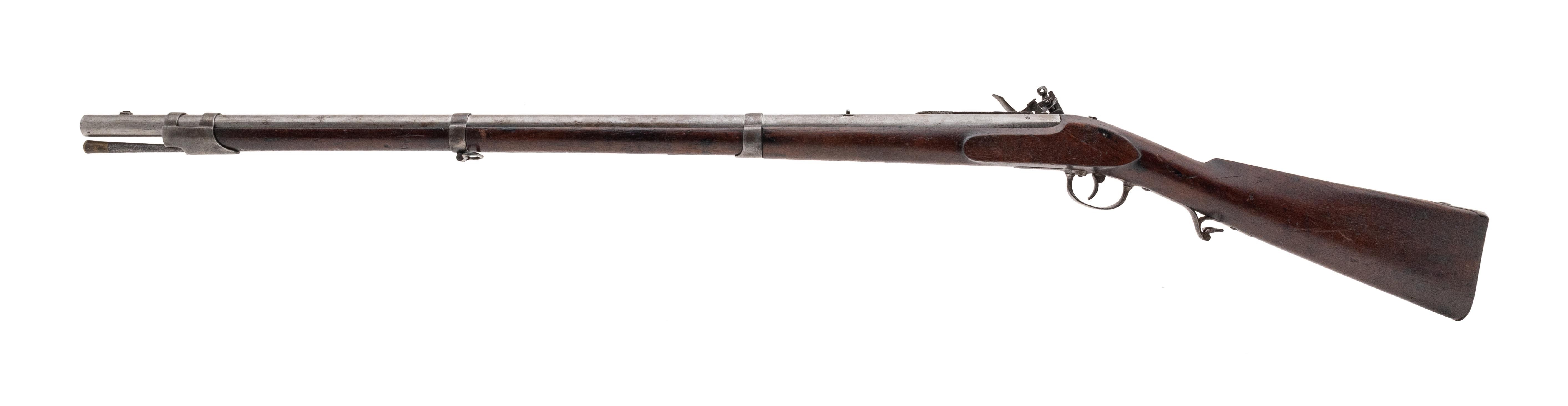 Rare  Jennings 4 shot Multi-Charge flintlock rifle .54 caliber (AL8122)-img-4